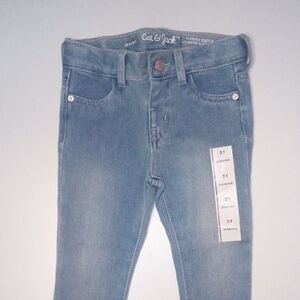 Cat & Jack Blue Jeggings with Stretch Fit